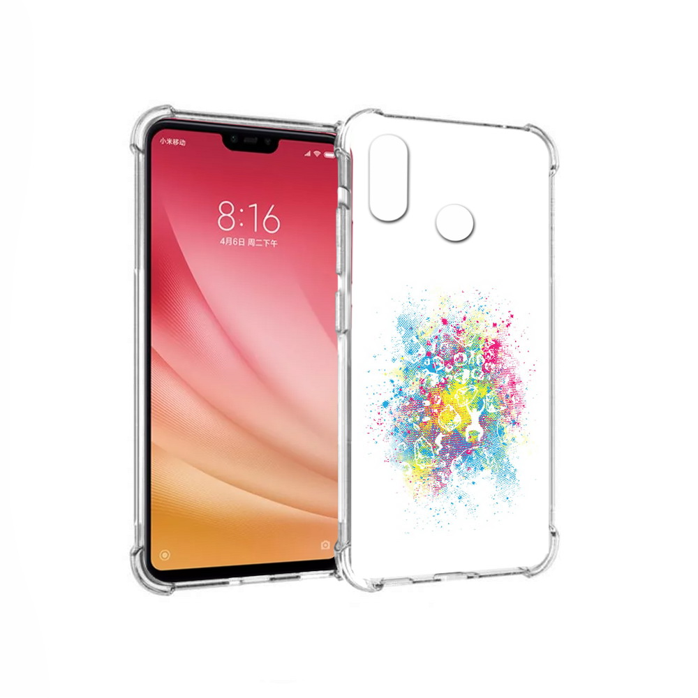 

Чехол MyPads Tocco для Xiaomi Mi 8 акварель абстракция (PT110454.314.214), Прозрачный, Tocco