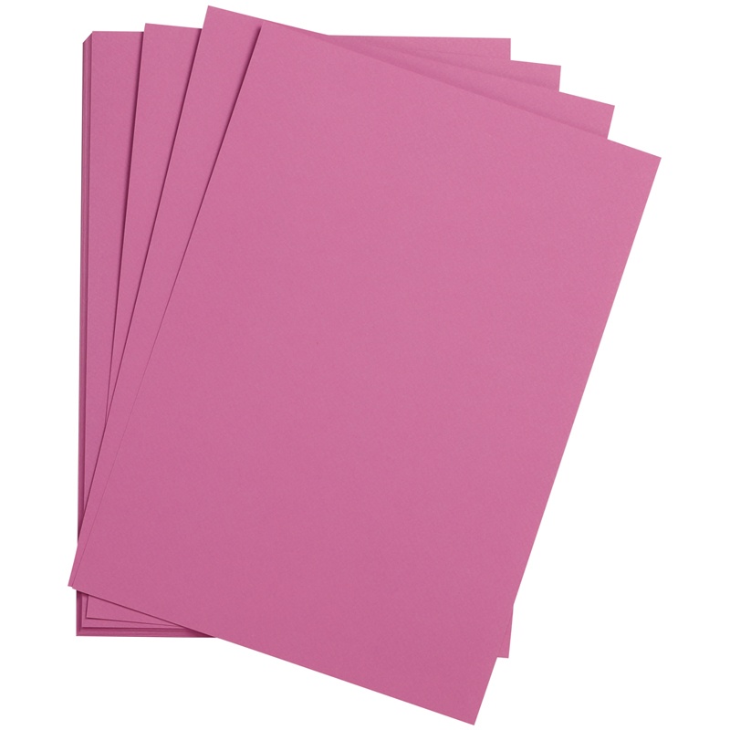 Цветная бумага Clairefontaine 500х650 мм, Etival color, 24 л, 160 г/м2, фиолетовая, хлопок