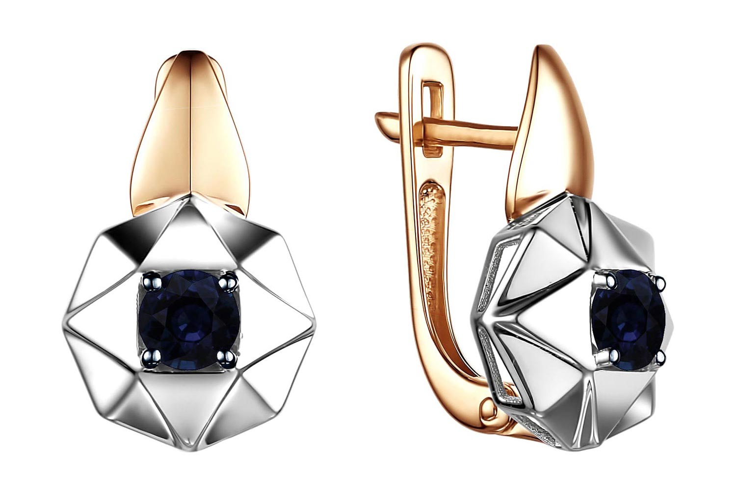 

Серьги из красного золота с сапфиром Bellissima Tentazione S/208-102, S/208-102