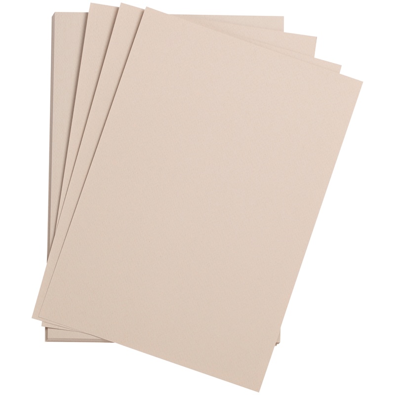 Цветная бумага Clairefontaine 500х650 мм, Etival color, 24 л розово-серая, хлопок