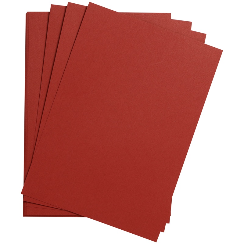 Цветная бумага Clairefontaine 500х650 мм, Etival color, 24 л, 160г/м2, бургундия, хлопок