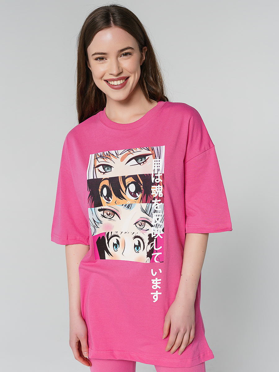 

Футболка женская ТВОЕ 82631 розовая S, 82631