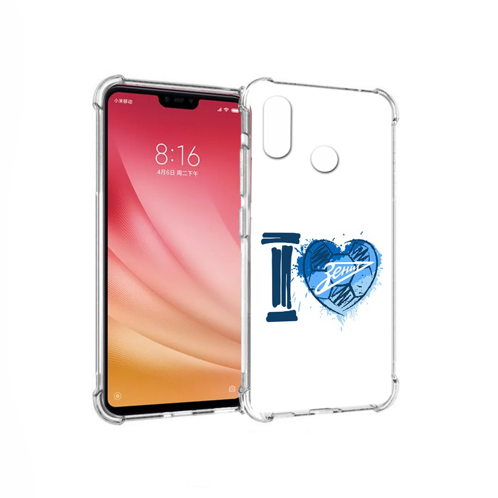 

Чехол MyPads Tocco для Xiaomi Mi 8 ФК я люблю зенит (PT110454.314.186), Прозрачный, Tocco
