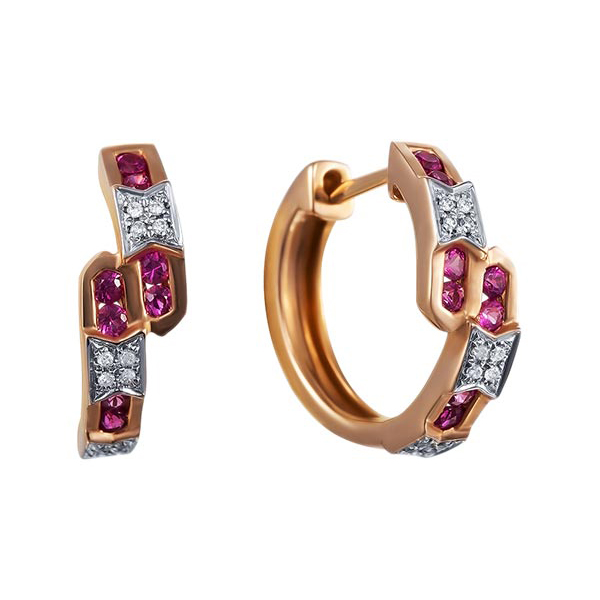 

Серьги из розового золота с бриллиантом JV ME32323-WD-RU-RG-RU-PINK, ME32323-WD-RU-RG-RU-PINK