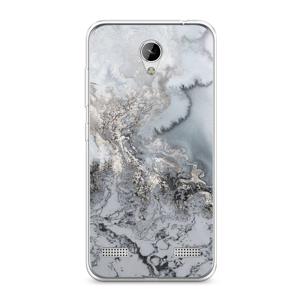 

Чехол Awog на ZTE Blade A520 / ЗТЕ Блэйд A520 "Морозная лавина серая", 132050-3