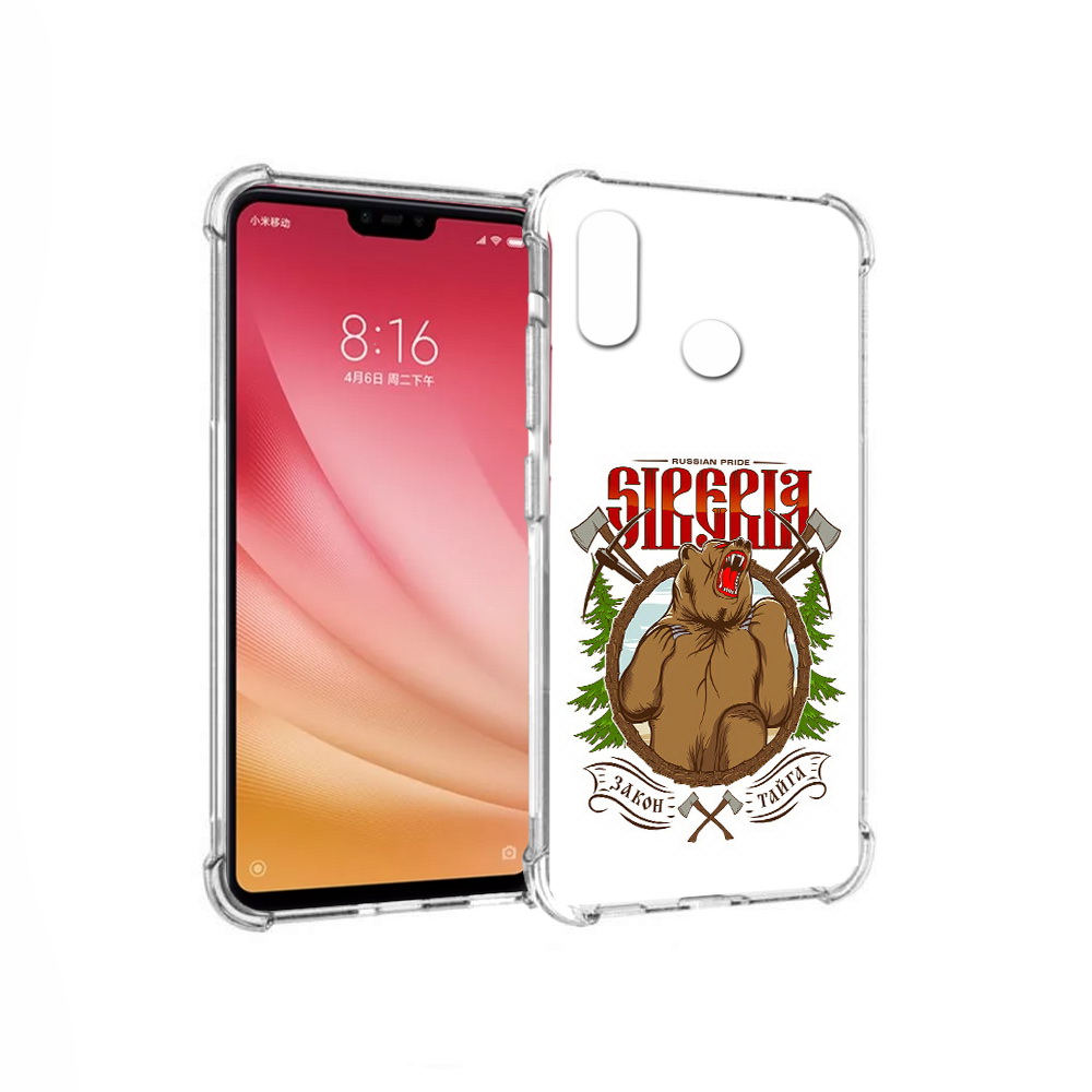 

Чехол MyPads Tocco для Xiaomi Mi 8 Тайга (PT110454.314.168), Прозрачный, Tocco
