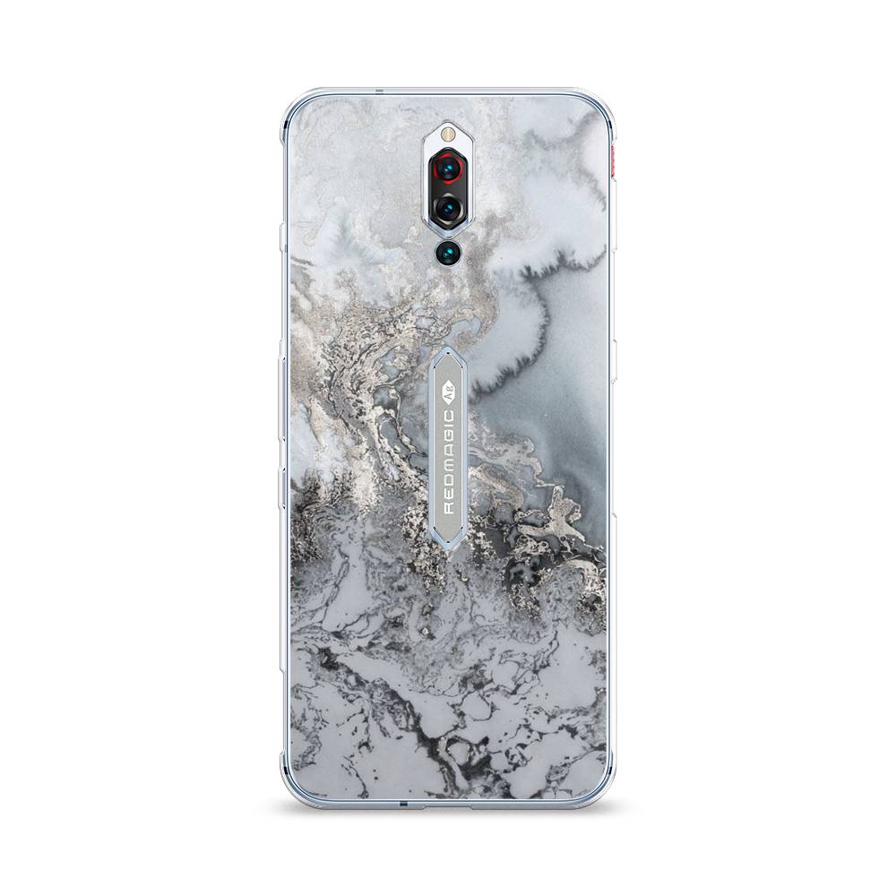 

Чехол Awog на ZTE Red Magic 5S / ЗТЕ Red Magic 5S "Морозная лавина серая", Разноцветный, 134250-3