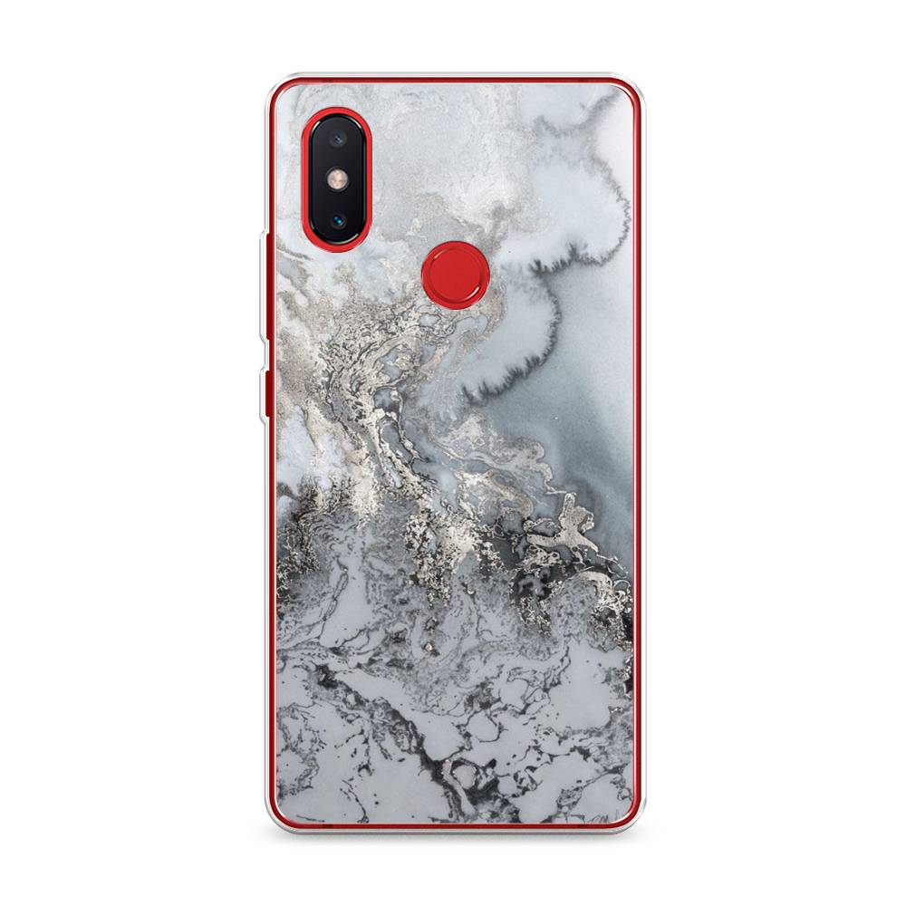 

Чехол Awog на Xiaomi Mi 8 SE "Морозная лавина серая", Разноцветный, 33750-3