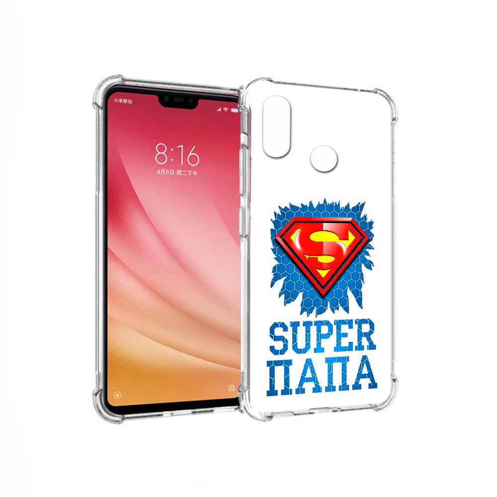 

Чехол MyPads Tocco для Xiaomi Mi 8 Супер Папа (PT110454.314.165), Прозрачный, Tocco