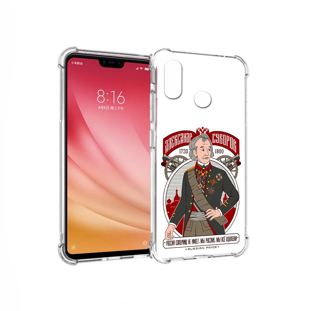 

Чехол MyPads Tocco для Xiaomi Mi 8 Суворов (PT110454.314.164), Прозрачный, Tocco