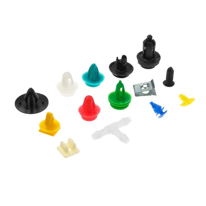 

Клипсы и пистоны крепежные, набор 50 шт