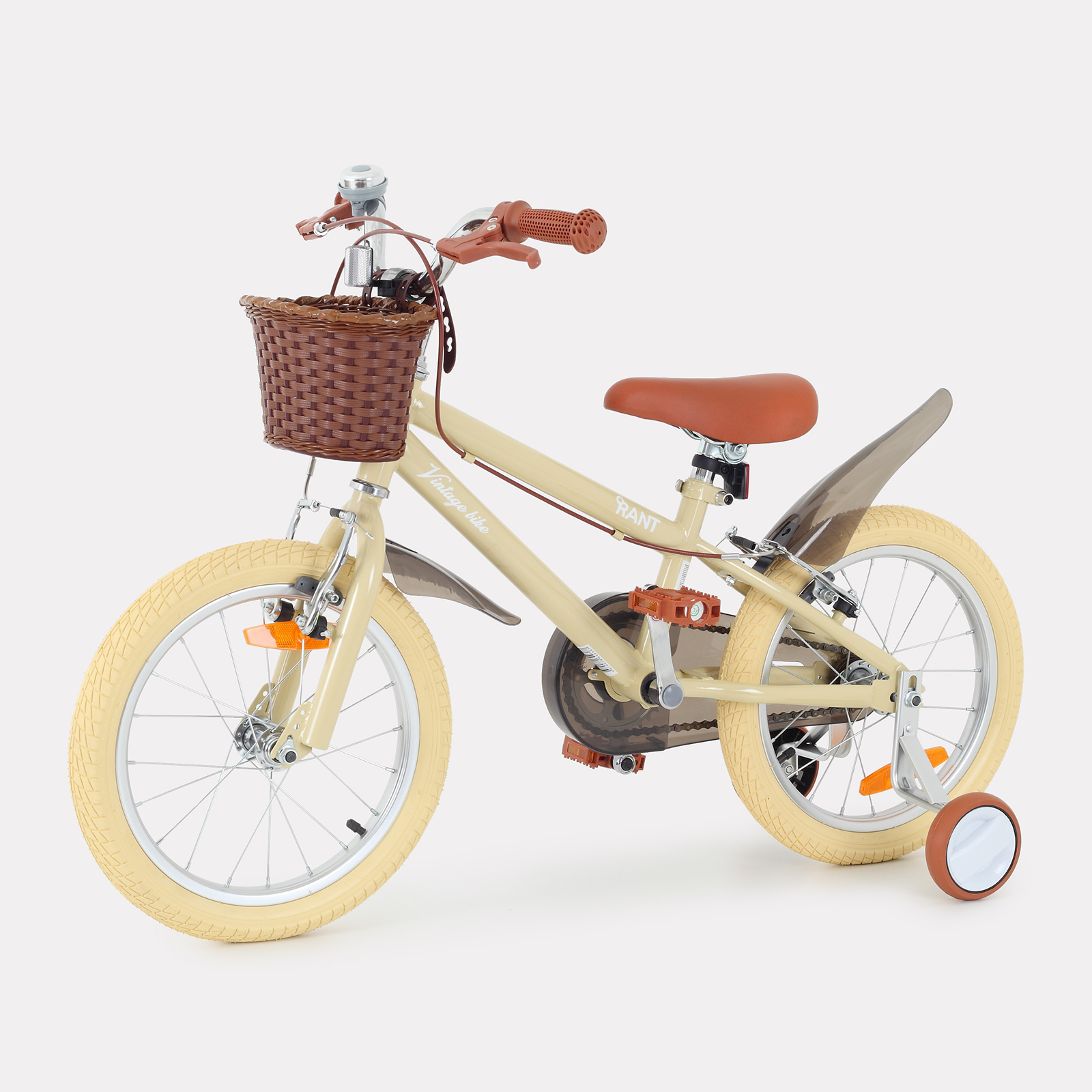 Велосипед двухколесный детский RANT Vintage бежевый