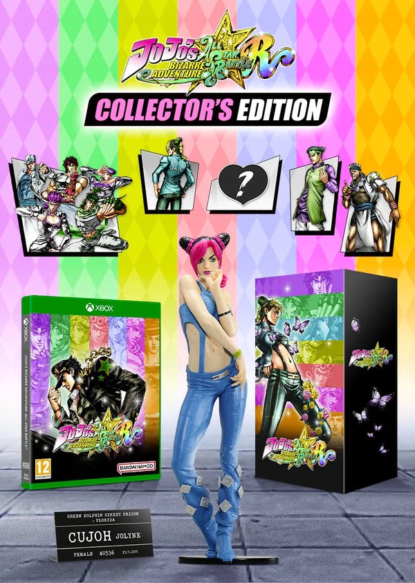 Игра JoJo's Bizarre Adventure: All-Star Battle R CE (Xbox One, на иностранном языке)