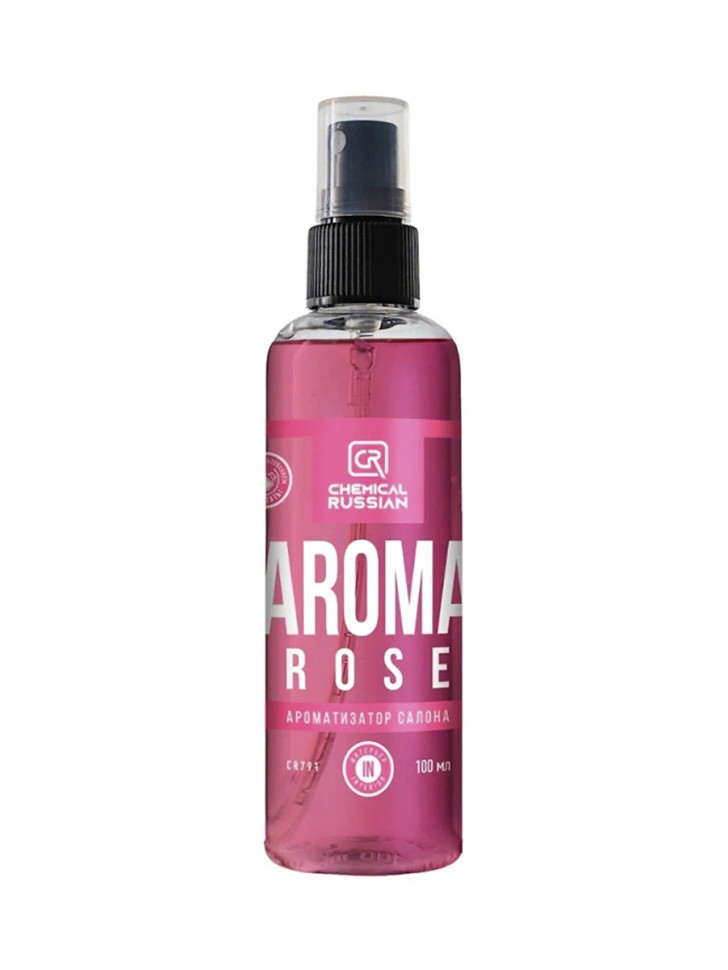 Автомобильный ароматизатор Chemical Russian салона Aroma Rose 100мл