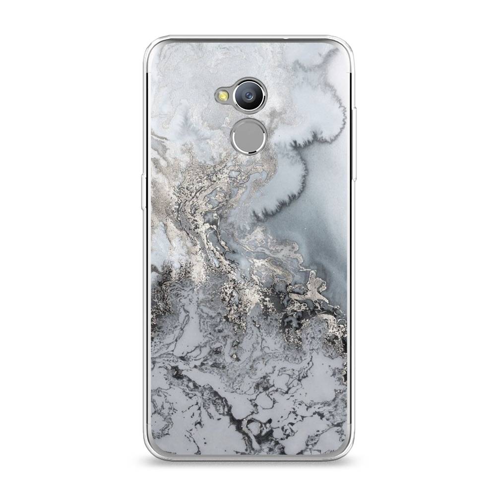 

Чехол Awog на ZTE Blade V7 Lite / ЗТЕ Блэйд V7 Lite "Морозная лавина серая", 130450-3
