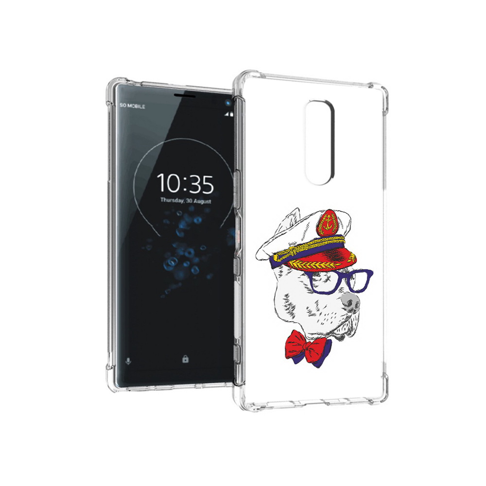 

Чехол MyPads Tocco для Sony Xperia 1 бульдог (PT141276.244.251), Прозрачный, Tocco