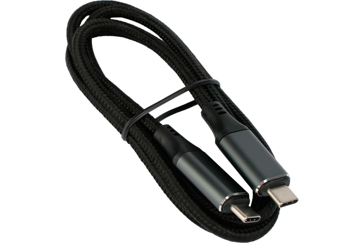 

Кабель Cablexpert Type-C - Type-C, 5 А, 1 м, черный