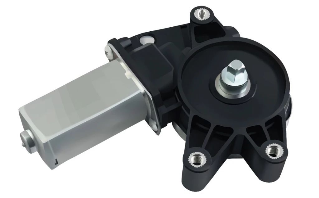 Двигатель стеклоподъемника 2110 левый (электрич.) 