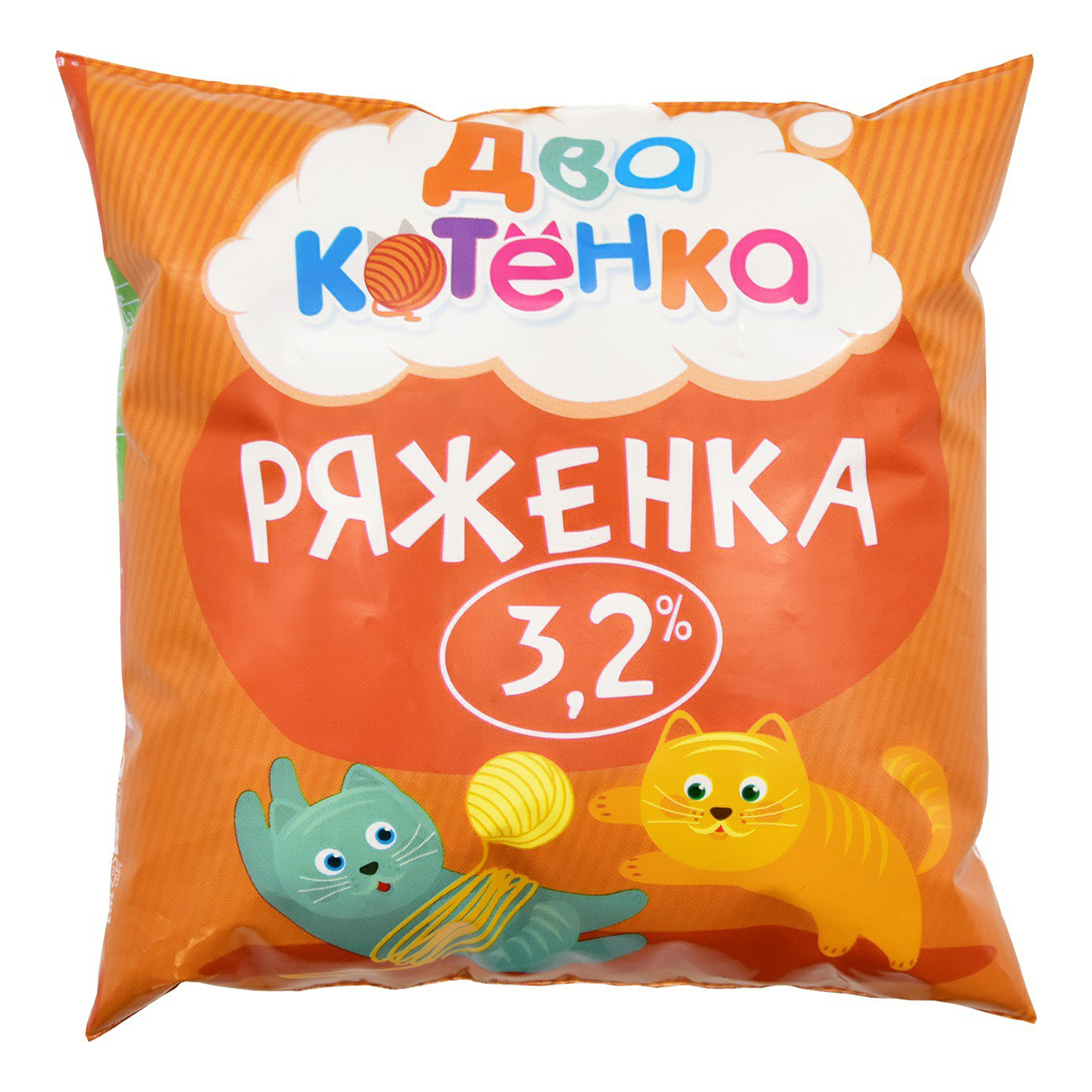 

Ряженка Два котенка 3,2% 500 мл