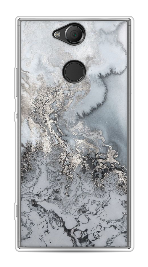 

Чехол Awog на Sony Xperia XA2 "Морозная лавина серая", Разноцветный, 53150-3