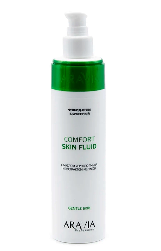 Флюид-крем Aravia Professional Comfort Skin Fluid 250 мл medical collagene 3d маска альгинатная для обезвоженной кожи лица и тела hydro comfort 200 гр