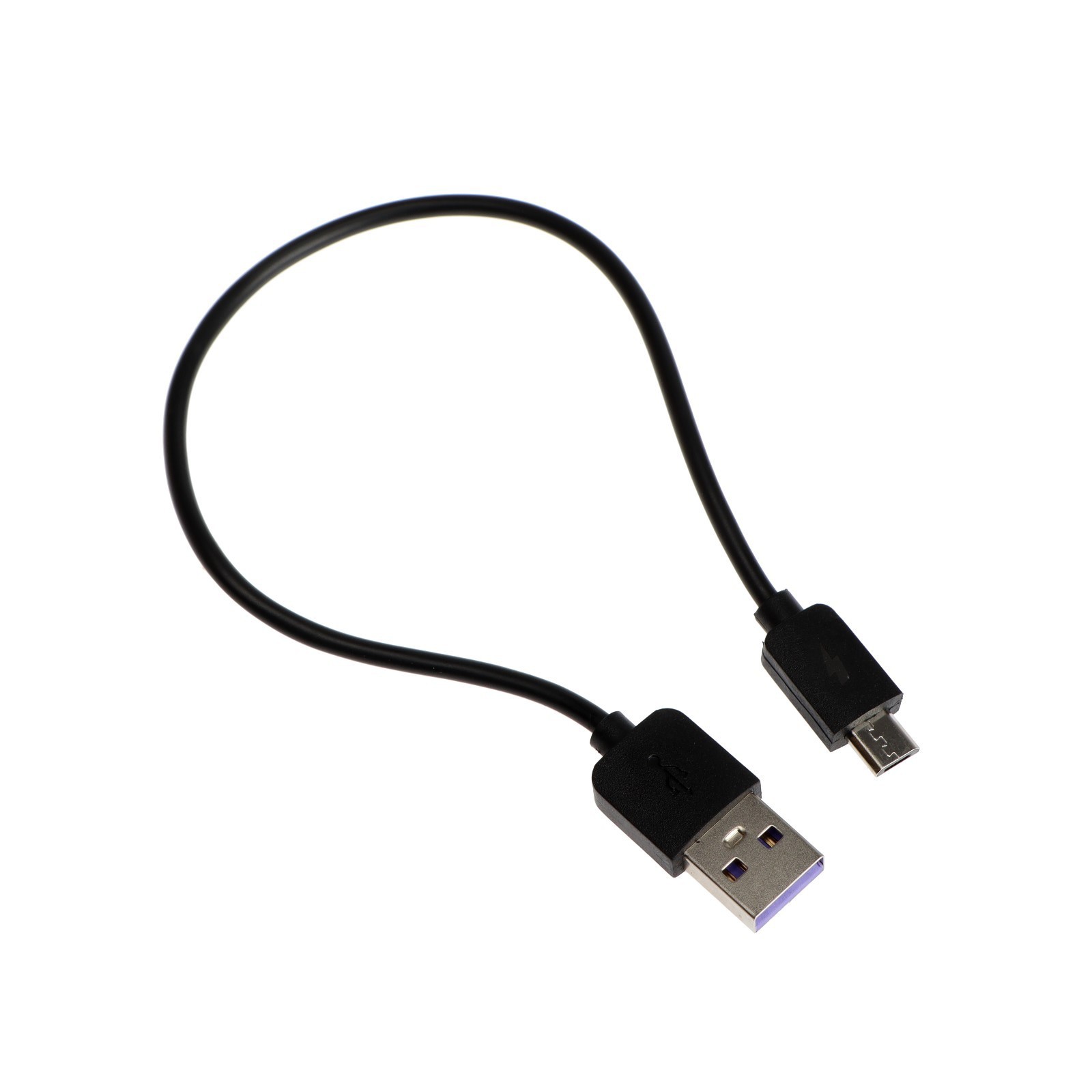 Дата-кабель Exployd EX-K-1387 USB - micro USB 0.25 м, черный