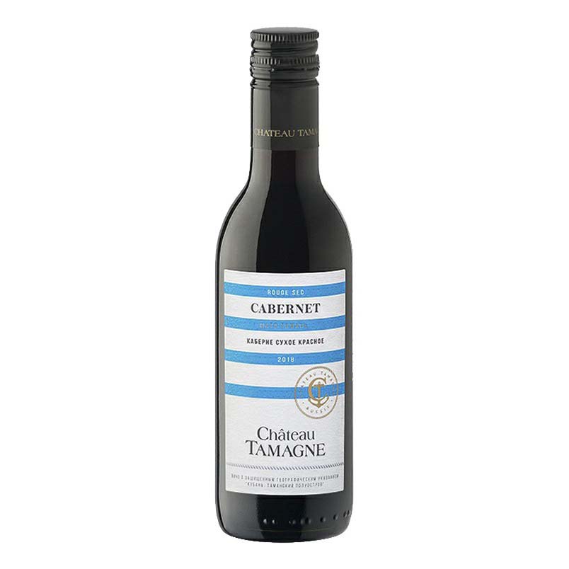 

Вино Chateau Tamagne Cabernet красное сухое 187 мл Россия
