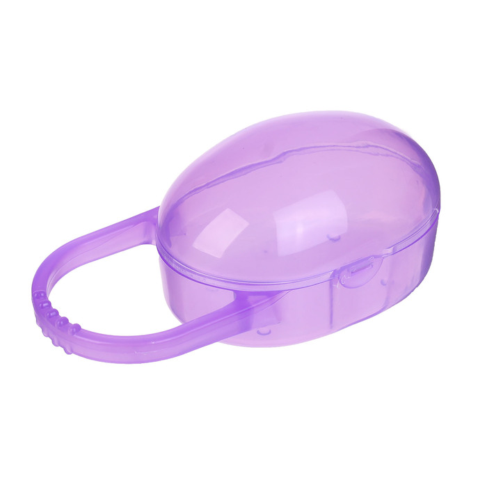 Контейнер Крошка Я для хранения и стерилизации сосок и пустышек, цвет фиолетовый