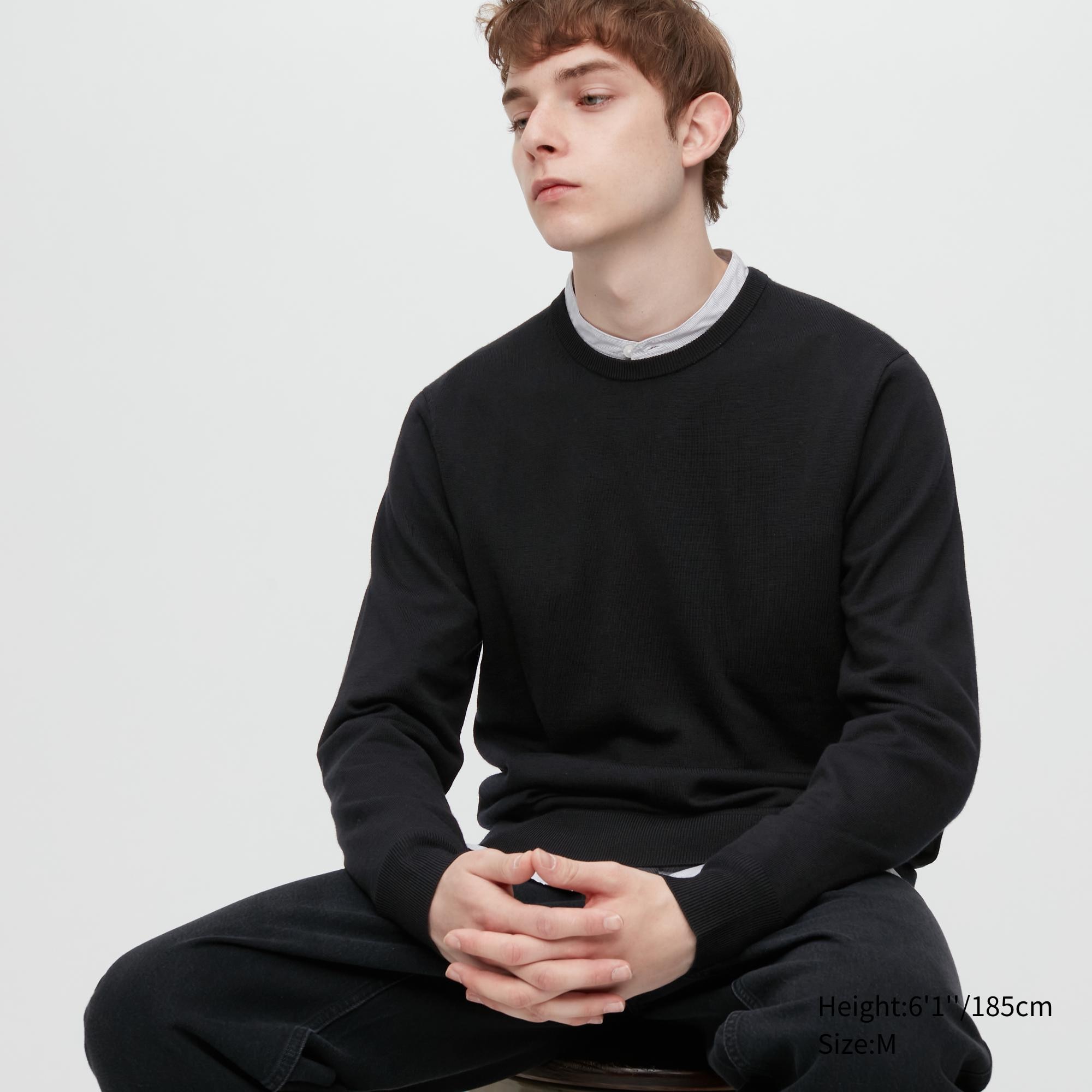 

Джемпер мужской UNIQLO 450535COL09 черный S (доставка из-за рубежа), 450535COL09