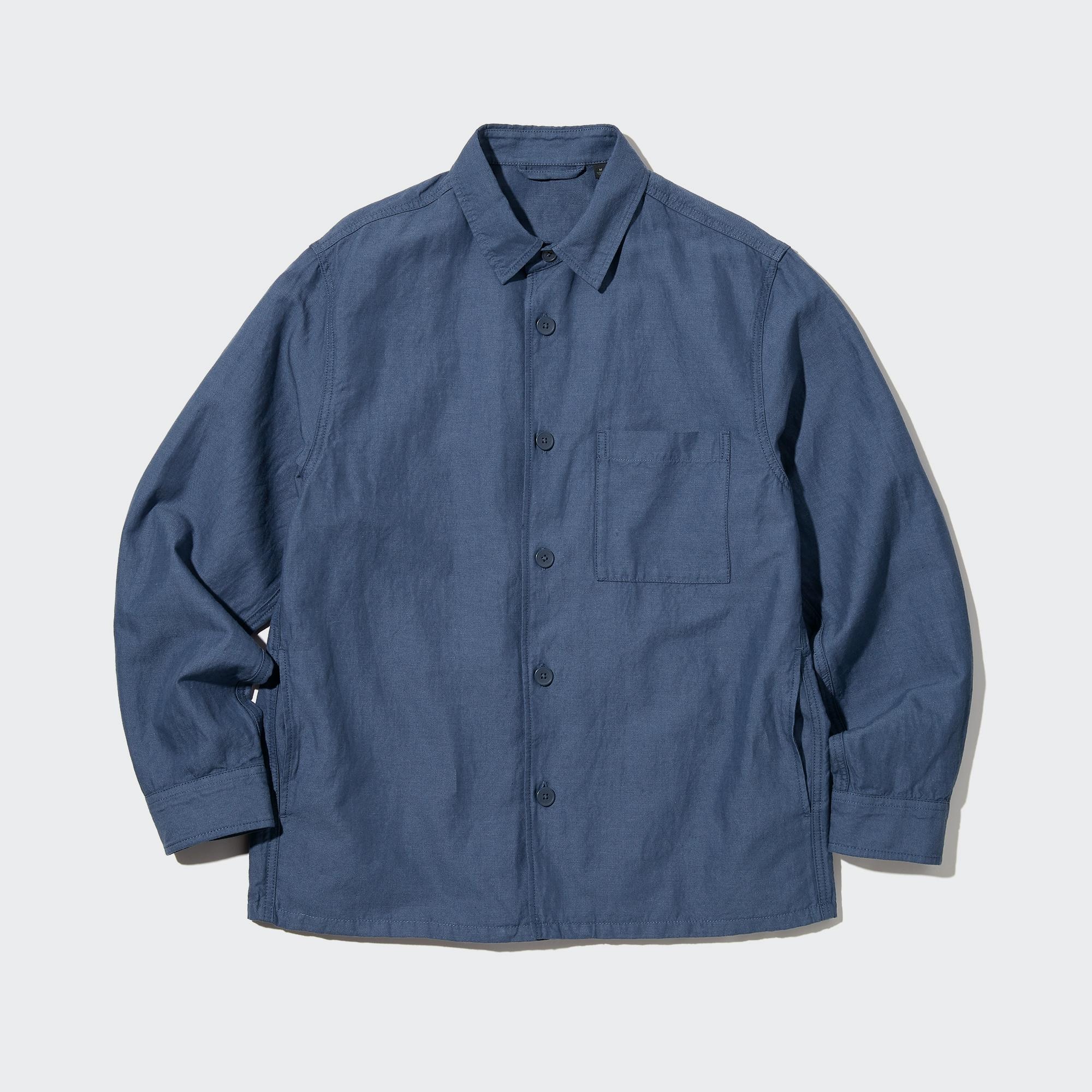 

Рубашка мужская UNIQLO 450405COL67 синяя 2XL (доставка из-за рубежа), 450405COL67