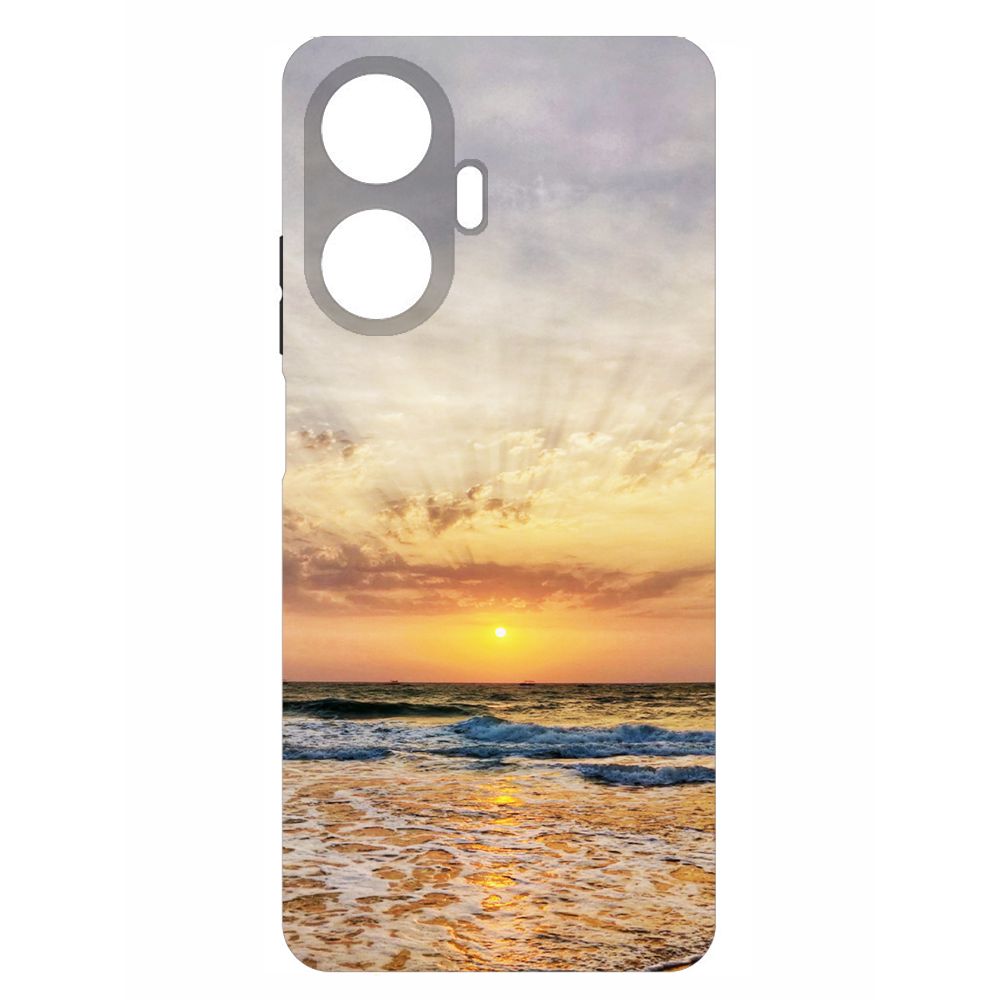 

Чехол-накладка Krutoff Soft Case Индия, Пляжи Гоа для Realme C55 черный