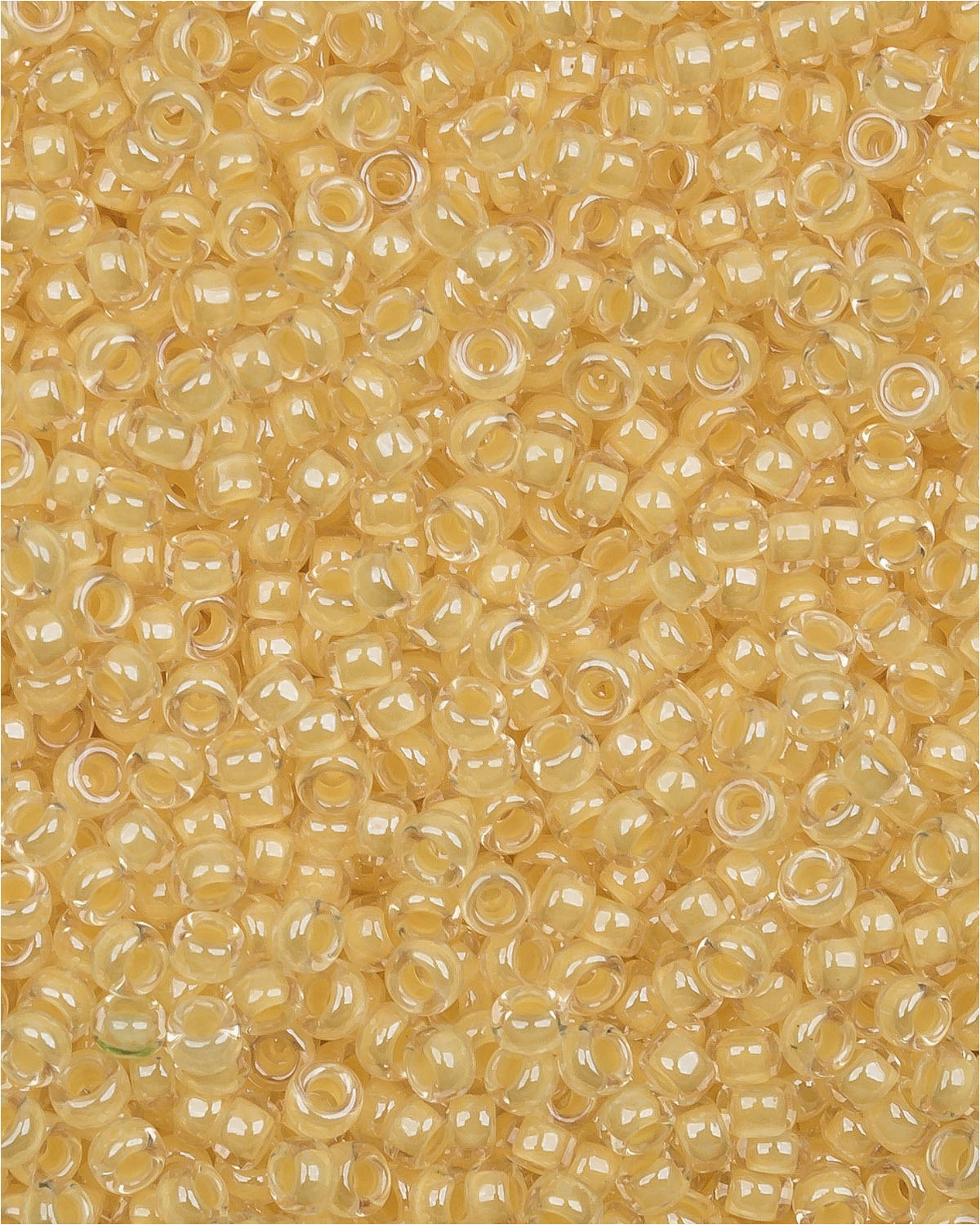 

Бисер Miyuki Япония, 15/0, Окрашенный изнутри желтый/хрусталь (0201) 10 г, Miyuki-15