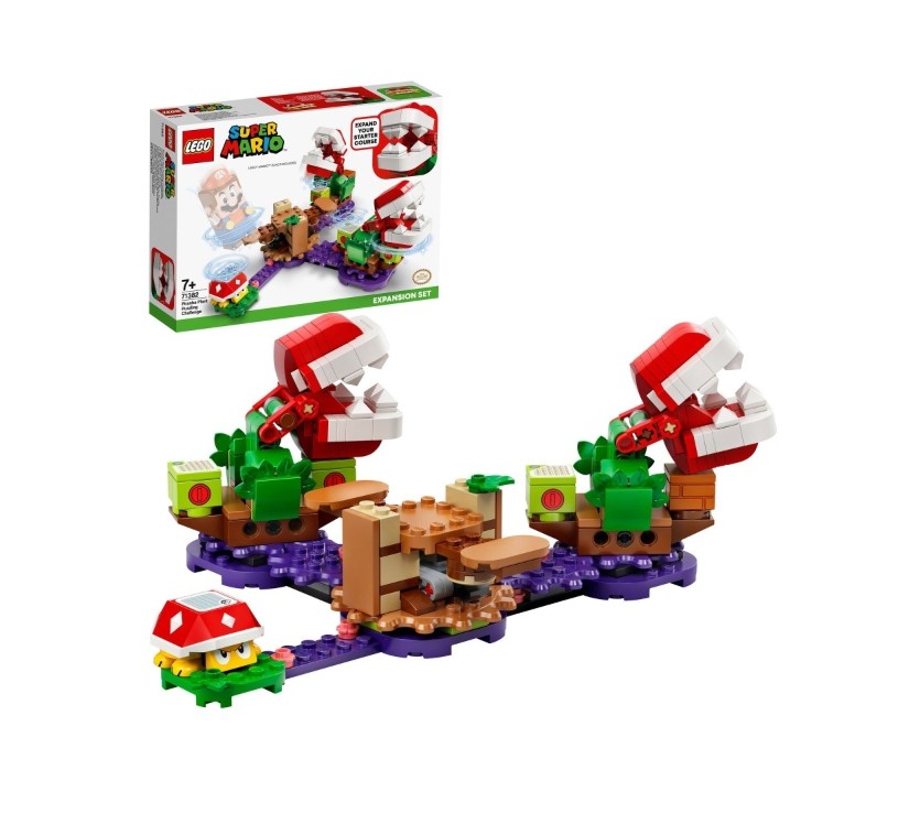

Конструктор LEGO Super Mario 71382 Дополнительный набор Загадочное испытание растения-пира, 71382