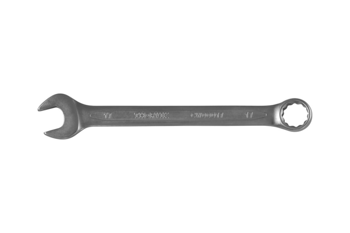 THORVIK CW00009 Ключ гаечный комбинированный, 9 мм ключ зубр 27087 11 z01 комбинированный гаечный 11 мм