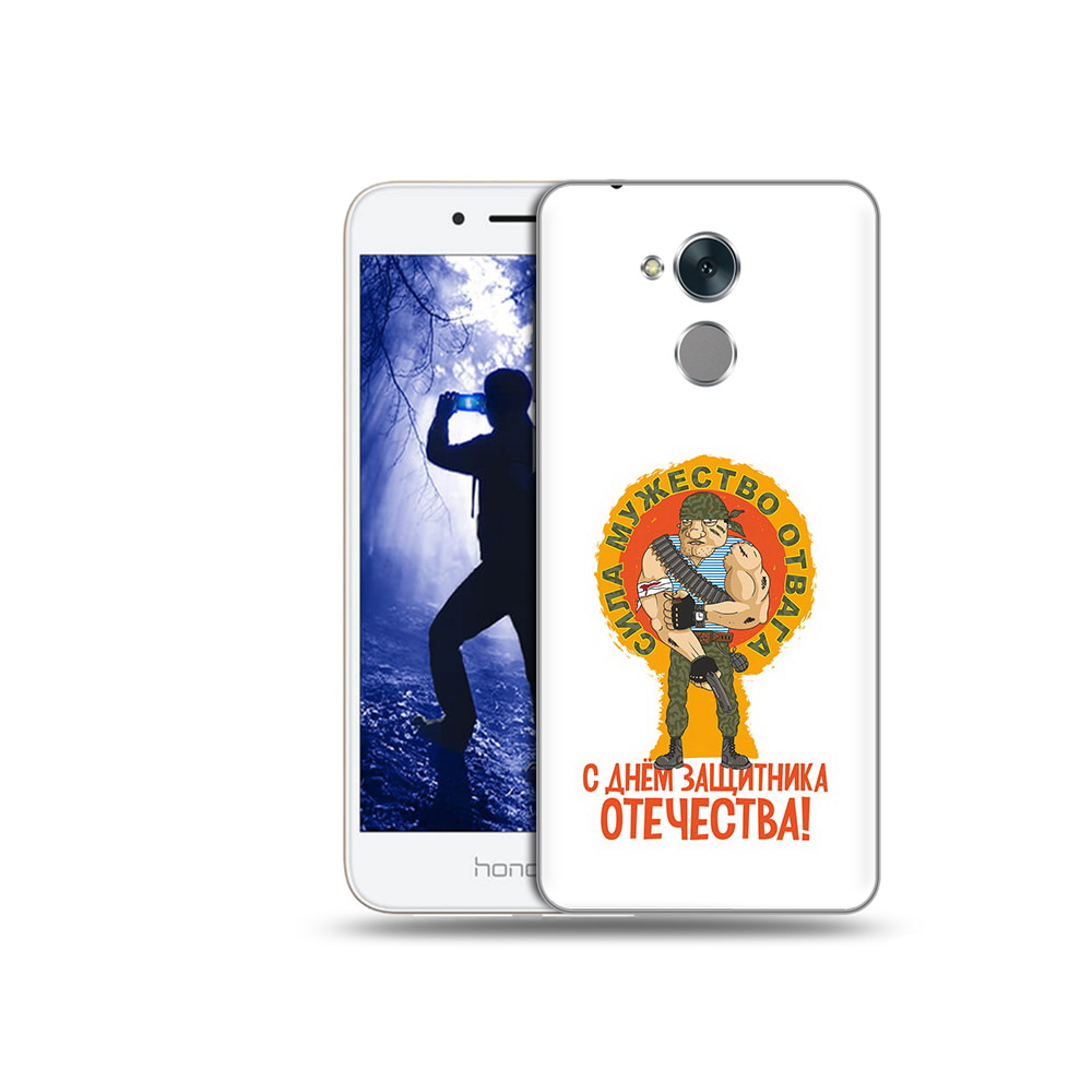 Чехол MyPads Tocco для Honor 6A 23 февраля военный мужчина (PT72614.39.10)