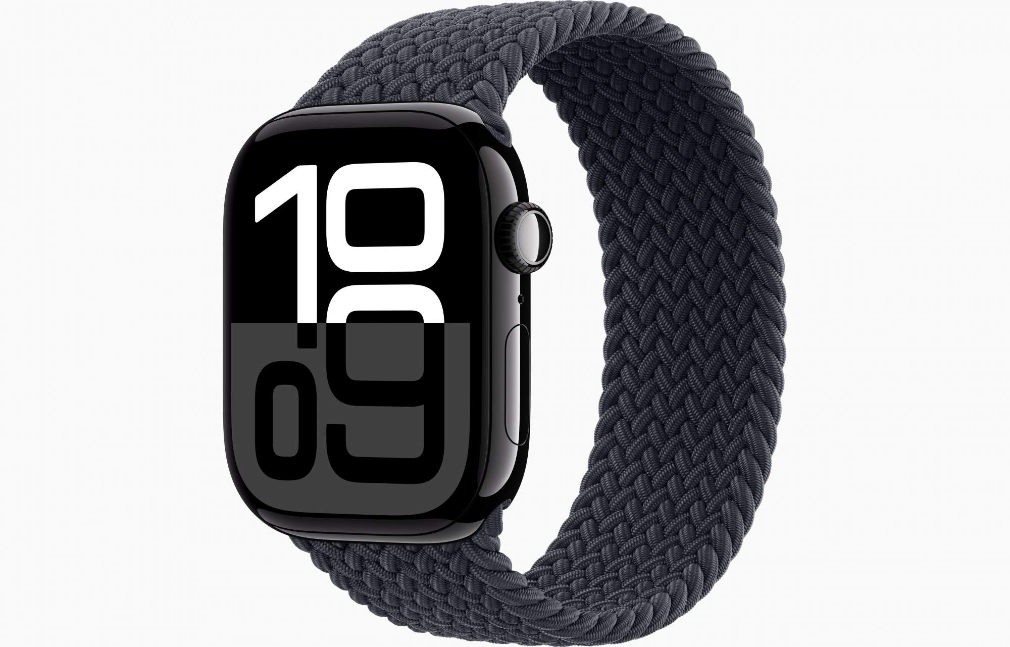 

Часы Apple Watch Series 10 Alum Jet Black 46mm GPS+Cell Braided Solo Loop Midnight 3, Watch Series 10