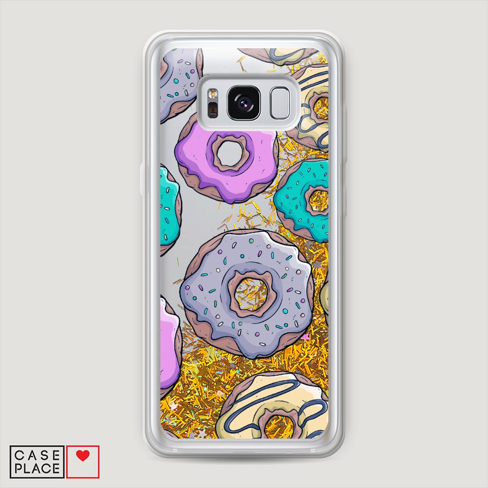 

Чехол Awog "Разноцветные пончики в глазури 2" для Samsung Galaxy S8, 24790-1