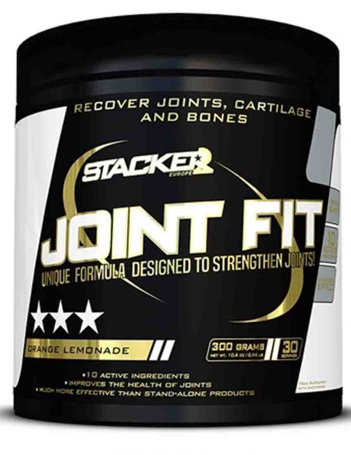 Добавка для суставов и связок Stacker2 Europe Joint Fit 300 гр. - апельсиновый лимонад