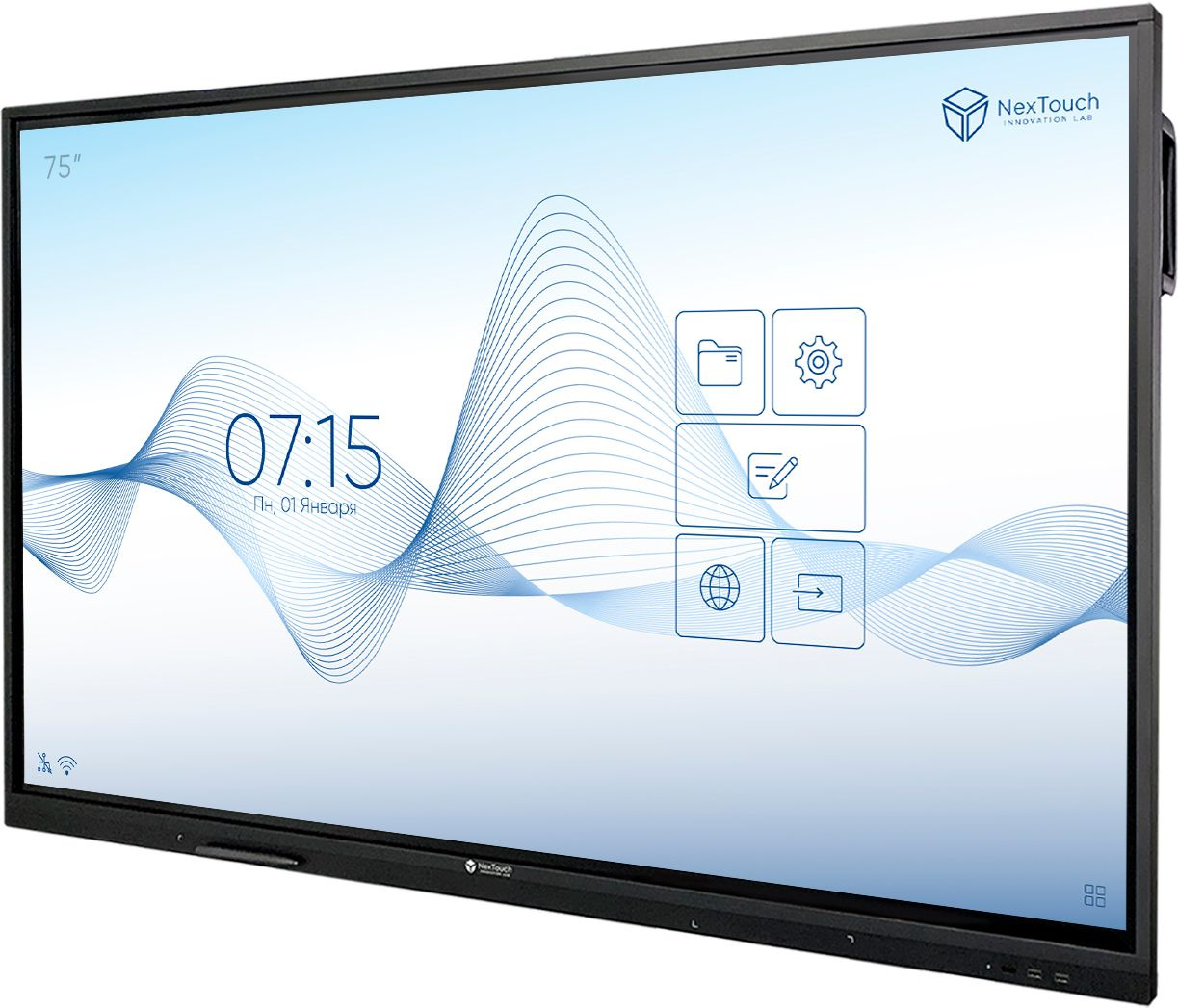 

Панель NEXTOUCH NextPanel55W18 "R", черный, VWLNV1N1855