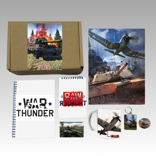 

Бокс с подарком War Thunder, Гром войны - 6, 54405808-1, 7 предметов