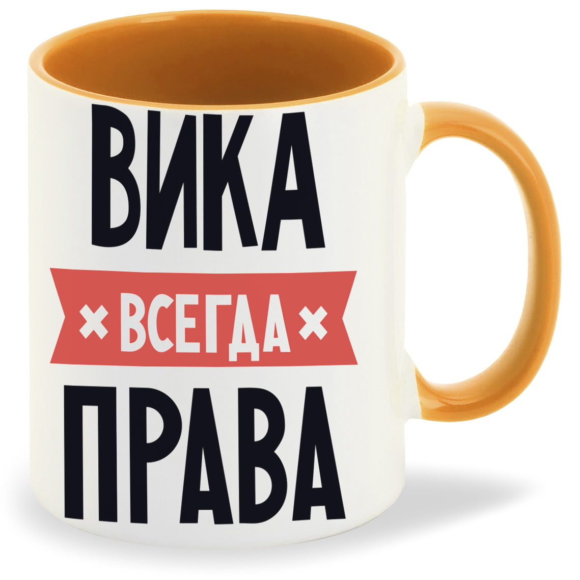 фото Кружка coolpodarok вика всегда права