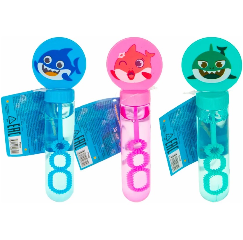 

Мыльные пузыри 1Toy Мы-шарики! Акула 38 мл в ассортименте (цвет по наличию)