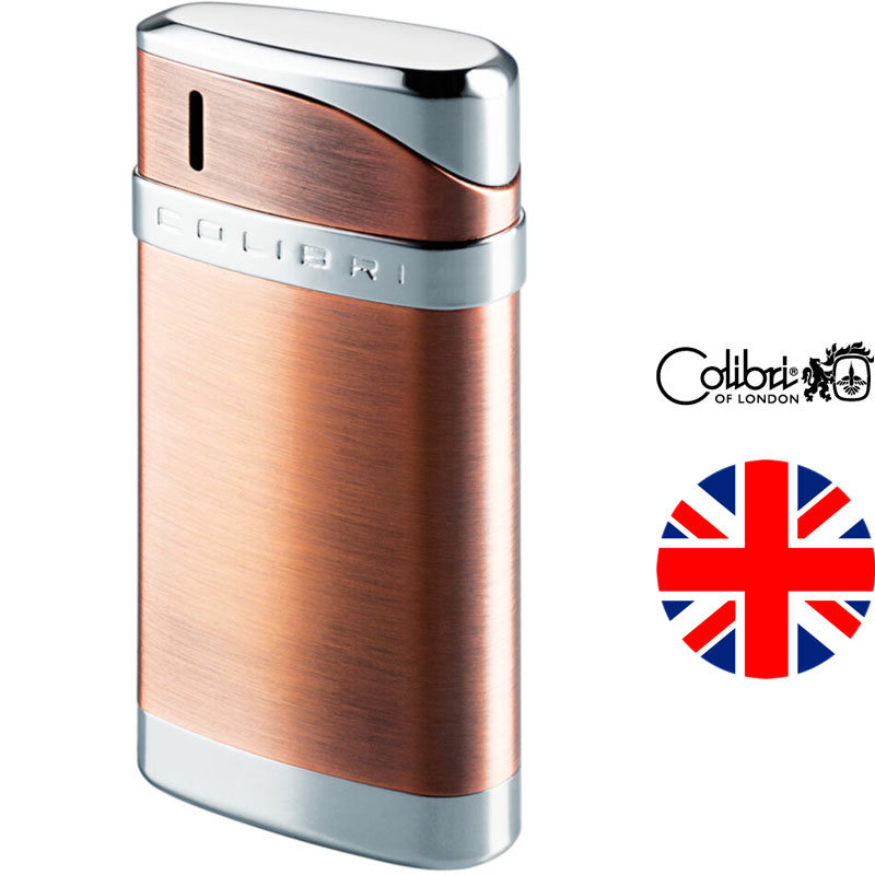

Газовая зажигалка Colibri Essex Satin Copper & Polished Silver