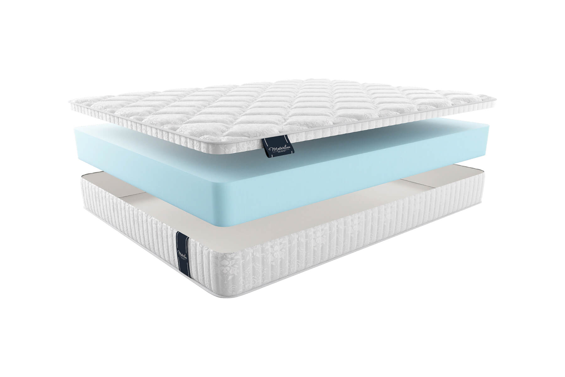 

Матрас MaterLux Rimini 160X190, Белый, RIMINI