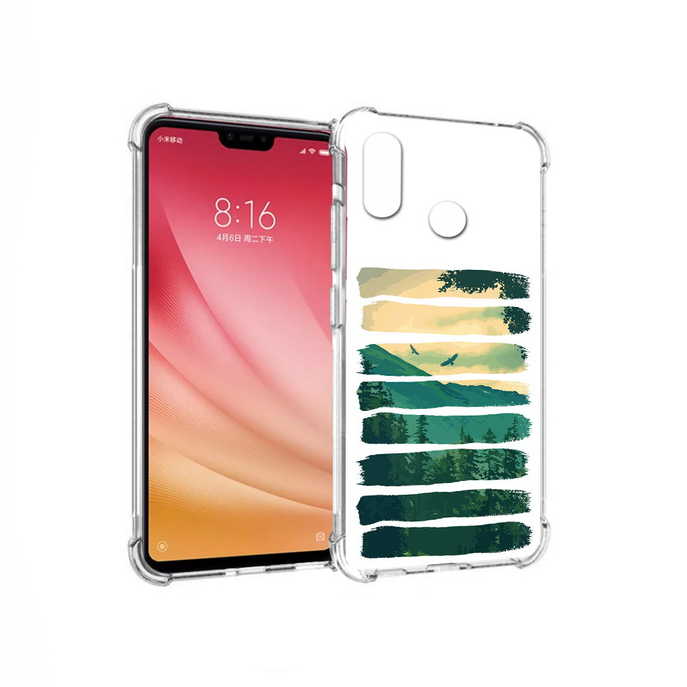 

Чехол MyPads Tocco для Xiaomi Mi 8 Лесная чаща (PT110454.314.107), Прозрачный, Tocco