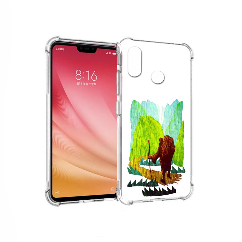 

Чехол MyPads Tocco для Xiaomi Mi 8 Лесная тропа (PT110454.314.106), Прозрачный, Tocco