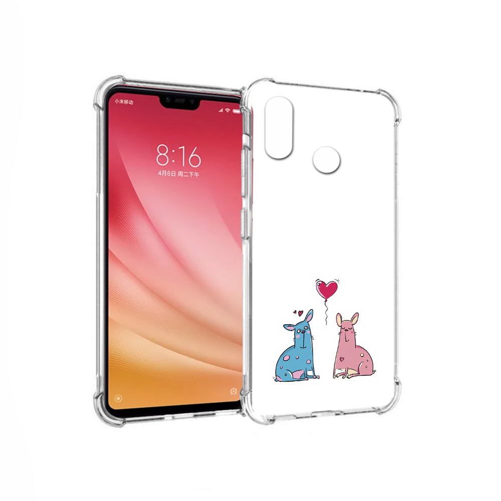 

Чехол MyPads Tocco для Xiaomi Mi 8 Лама любовь (PT110454.314.102), Прозрачный, Tocco