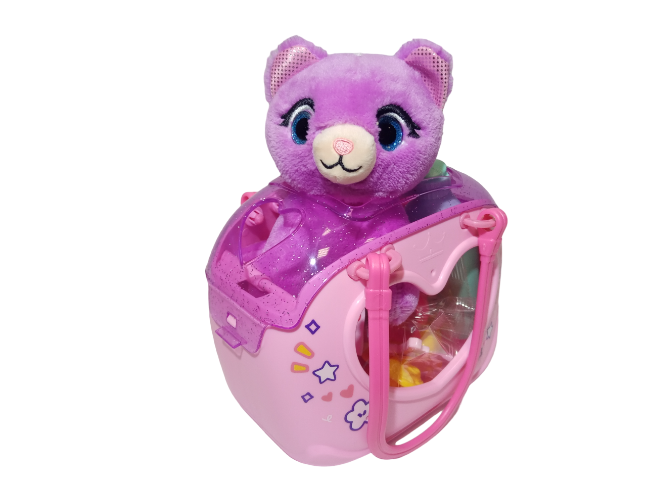 Кошечка Panawealth в сумке с аксессуарами