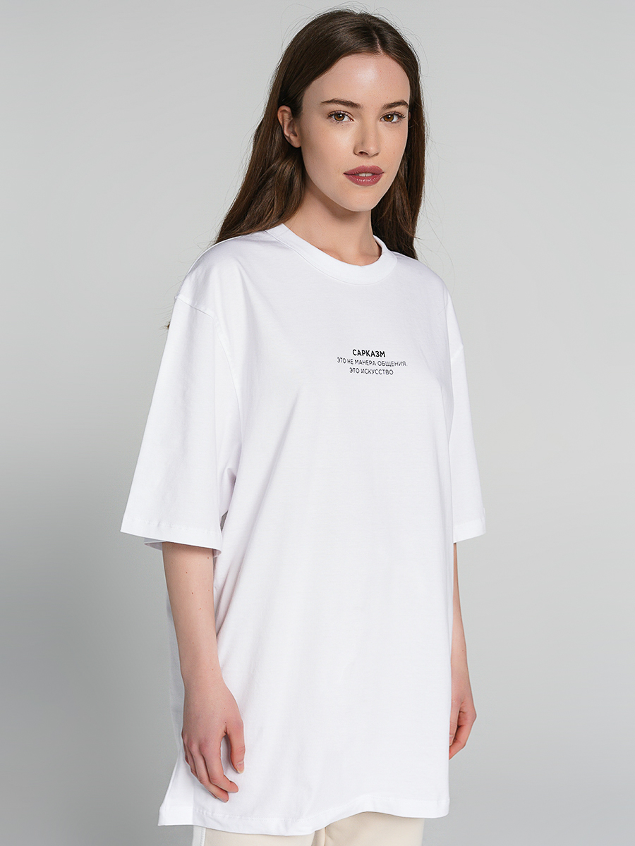

Футболка женская ТВОЕ 81764 белая M/L, 81764