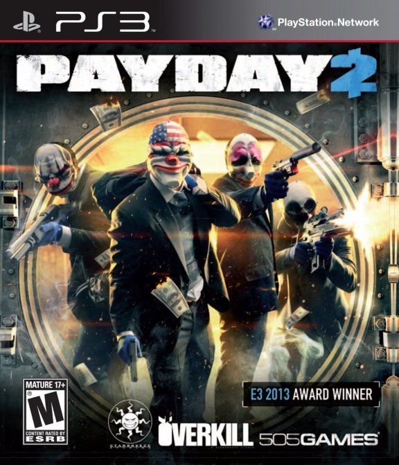 Игра Payday 2 (PS3, полностью на иностранном языке)